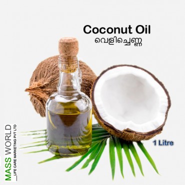 COCONUT OIL ( വെളിച്ചെണ്ണ) 1 LITRE