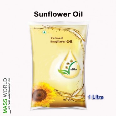 SUN GOLD OIL - സൺഫ്ലവർ  ഓയിൽ - 1 LITRE