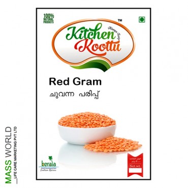 RED GRAM - ചുവന്ന പരിപ്പ് - 500 GM